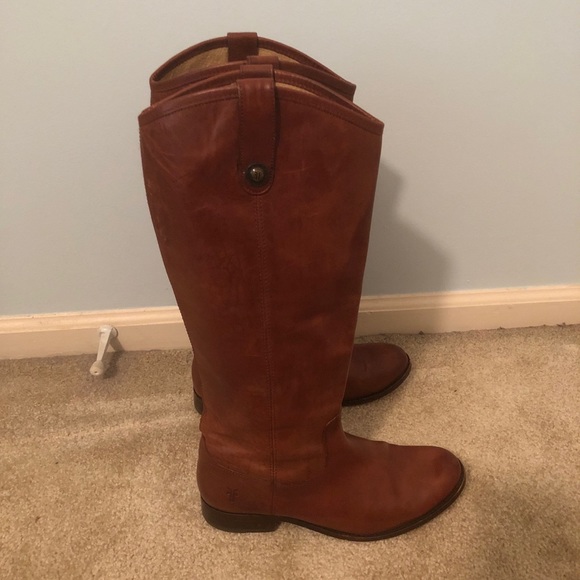 Frye Melissa Button Riding Boots - Picture 3 of 8